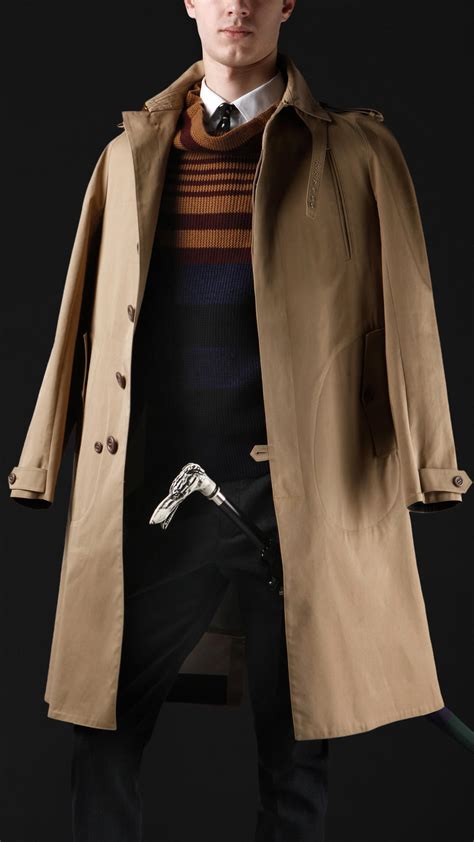 burberry prorsum trench coat mens|authentic Burberry trench coat.